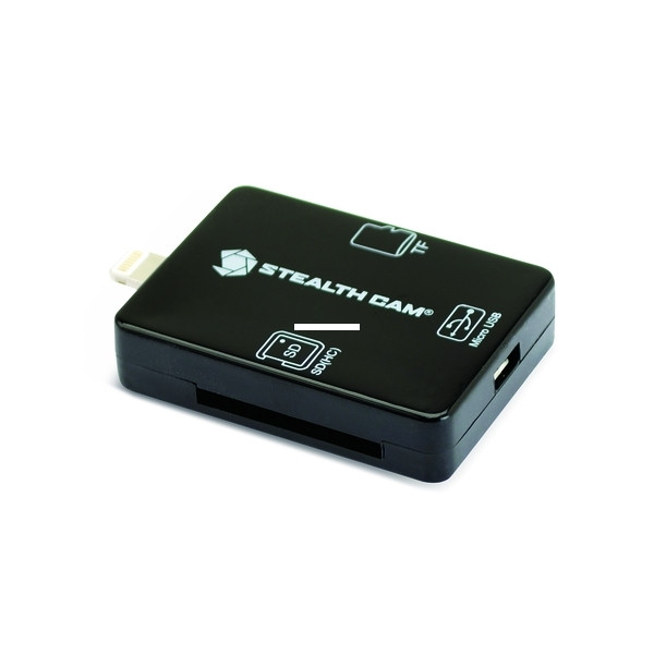 Stealth Cam STC-SDCRIOS Memory Card - Reader for IOS Devices, Reads - STC-SDCRIOS