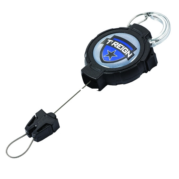T-Reign 0TRG-341 Fishing Gear - Retractor w/Carabiner Hvy Duty - 0TRG-341