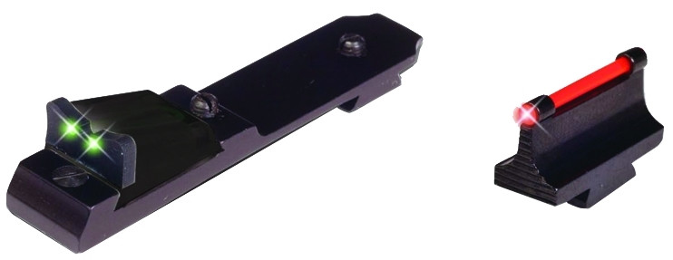 TruGlo TG111W Fiber Optic Sight Set - Ruger 10/22, Red/Green - TG111W