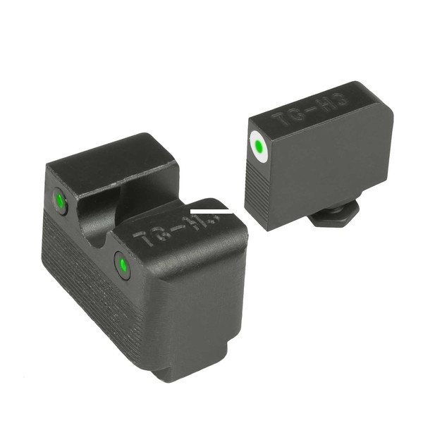 TruGlo TG231G1MW Tritium PRO Night - Handgun Sights, Glock Low Mos Set - TG231G1MW