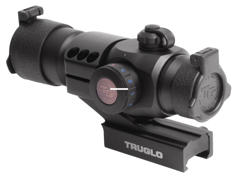 TruGlo TG8230RB Triton Tactical Red - Dot Sight, 30mm, 5 MOA Dot - TG8230RB