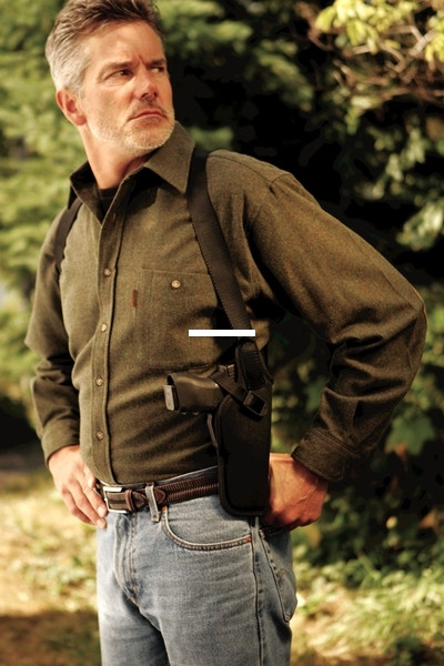 Uncle Mikes 83021 Shoulder Holster - Vertical Sz2 RH Med/Large DA - 83021