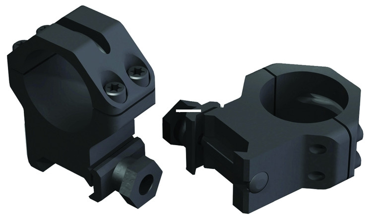 Weaver 48362 Four-Hole Skeleton - Riflescope Rings, 1", Extra High - 48362