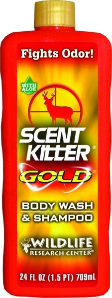 Wildlife 1241 Scent Killer Gold - Body Wash & Shampoo 24oz - 1241