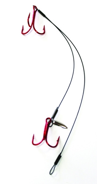 Woodstock ESOX-6/8 ADJ QUICK SET - RIG. SIZE 6/ 8 W/RED HOOKS - ESOX-6/8