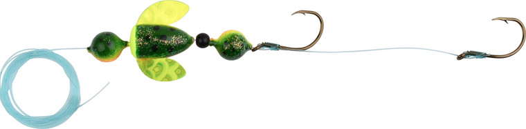 Wordens 694-GFRT-MC Spin-N-Glo - Walleye Delight Harness Rig #8 - 694-GFRT-MC