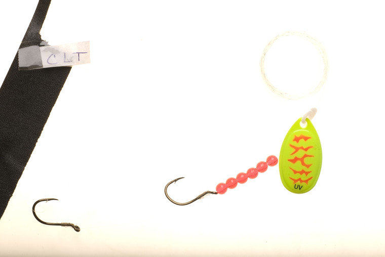 Wordens 550U-CLT UV Walleye Elite - Harness Rig #2 Clown Tiger - 550U-CLT