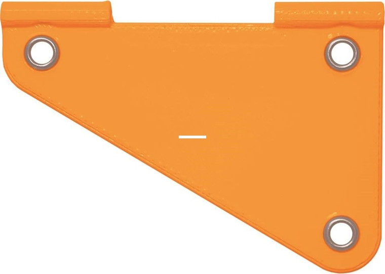 Wordens 211-OR Free Sliding - Rudder/Spreader Orange 3.5" - 211-OR