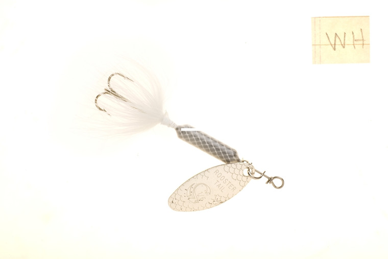 Wordens 204-WH Rooster Tail In-Line - Spinner, 1 3/4", 1/24 oz, Treble - 204-WH Wordens 204-WH Rooster Tail In-Line - Spinner, 1 3/4", 1/24 oz, Treble - 204-WH