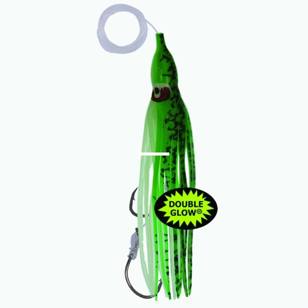 Yamashita 1092-8142 Rigged Squid - Hoochie, 4 1/4", #35, Double - 1092-8142