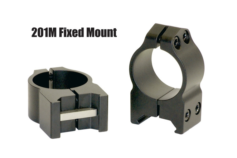 Warne 201M Maxima Fixed Rings 1" - Tube Med Mate - 201M Warne 201M Maxima Fixed Rings 1" - Tube Med Mate - 201M
