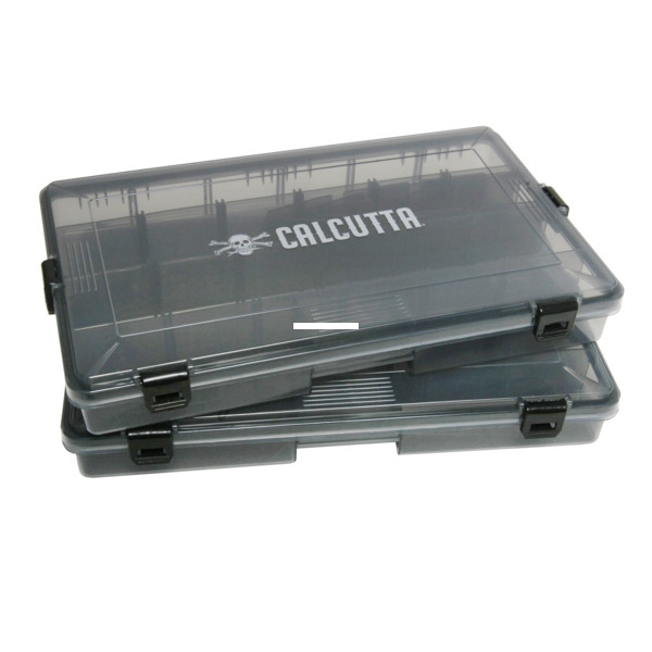 Calcutta CSLTT-3700 Squall 3700 - waterproof 4 latch tackle trays (2 - CSLTT-3700