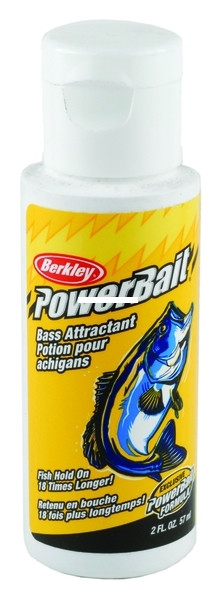 Berkley BABA2P PowerBait Attractant - Bass 2oz Plastic Bottle - BABA2P