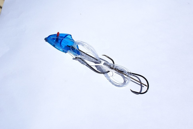 Trinidad Tackle ACBH-RBDH-005 - Anchovy Bait Head, Blue, 4" - ACBH-RBDH-005