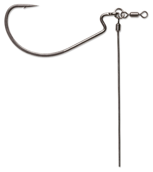 VMC THDWG#3/0BNPP Tokyo Rig, Heavy - Duty Wide Gap Hook, Black Nickel - THDWG#3/0BNPP