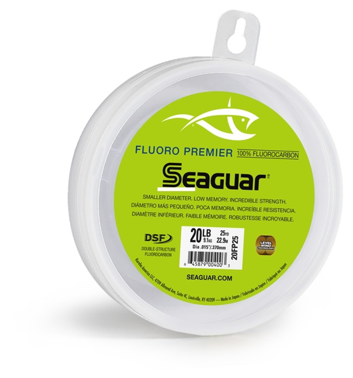 Seaguar 80FP50 Premier Fluorocarbon - Leader Material 80lb 50yd - 80FP50 Seaguar 80FP50 Premier Fluorocarbon - Leader Material 80lb 50yd - 80FP50