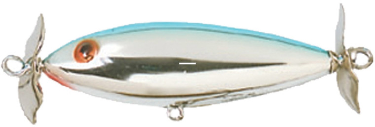 Cotton Cordell C0406 Crazy Shad, 3" - 1/2 oz, Chrome Blue Back - C0406