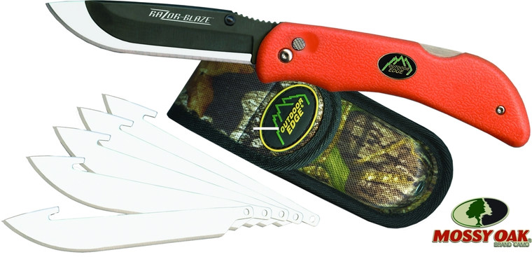 Outdoor Edge RB-20C Razor Blaze - Folding Razor Knife, 3.5" Blade - RB-20C