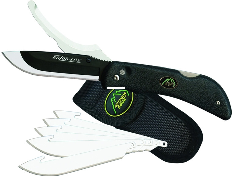 Outdoor Edge RO-10 Razor-Pro Black - 6 Blades Box - RO-10