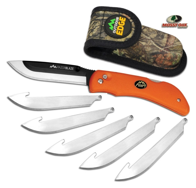 Outdoor Edge RB-20 Razor Blaze - Folding Razor Knife, 3.5" Blade - RB-20