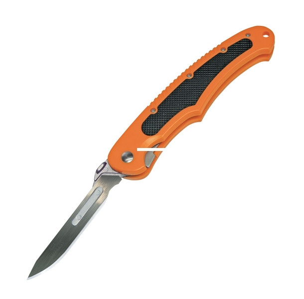 Havalon XTC-60ABOLT Piranta-Bolt - Blaze Orange, Folding Replaceable - XTC-60ABOLT