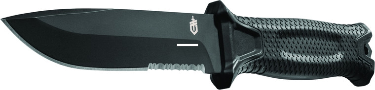 Gerber 30-001060 Strong Arm Fixed - Blade SE Knife 4.8" Black, Serrated - 30-001060