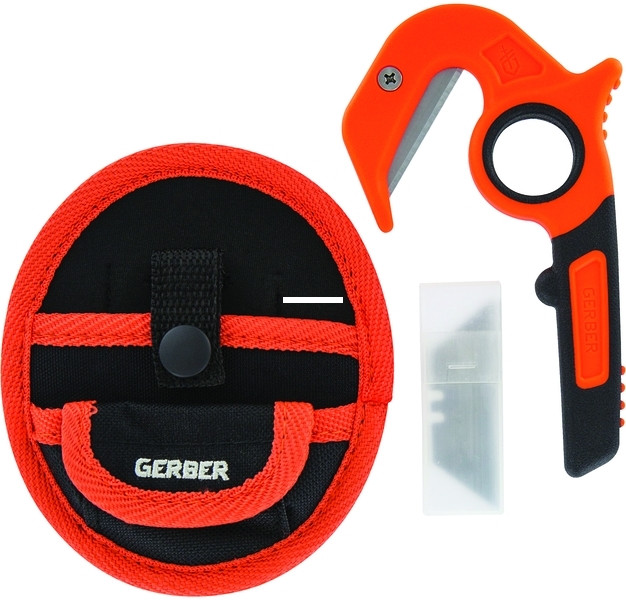 Gerber 31-002745 Vital Zip Tool - w/Pouch, 6 Replacement Blades, Clam - 31-002745