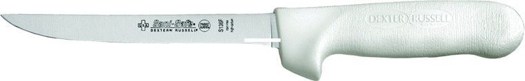 Dexter S136F-PCP Sani-Safe 6" - Flexible Boning Knife, White Sure - S136F-PCP
