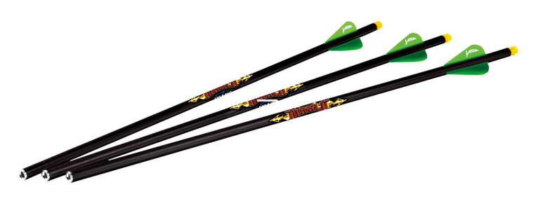 Excalibur 22DV18IL-3 Diablo 18" - Illuminated Carbon Arrows-(3 - 22DV18IL-3