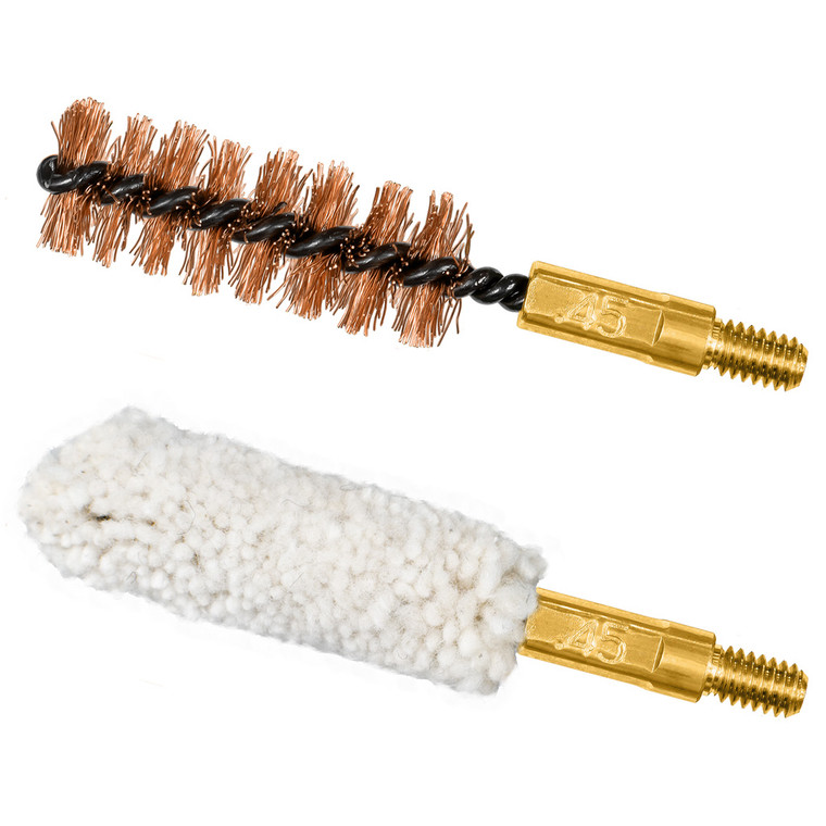 Otis FG-345-NB .44cal - .45cal Bore - Brush 2 Pack (1 nylon/1 bronze) - FG-345-NB