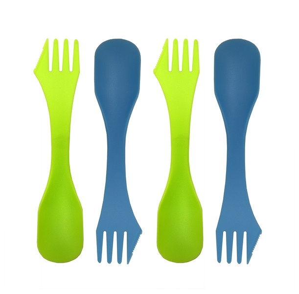Stansport 8524 3 in 1 Spork, 4 Pack -  - 8524