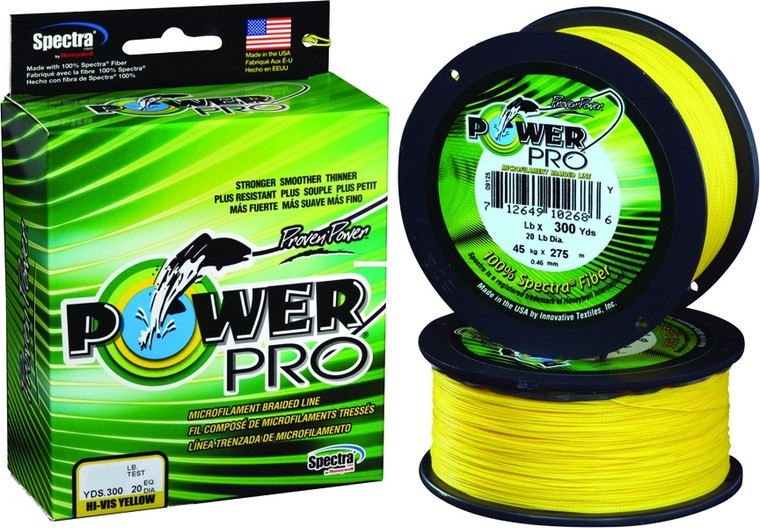 Power Pro 21101000300Y Spectra - Braided Fishing Line 100lb 300yd - 21101000300Y