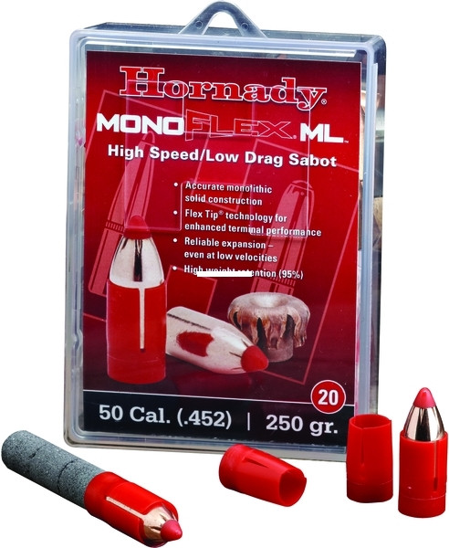 Hornady 67274 Muzzleloading Sabots - with Bullets 50 Cal Sabot Low Drag - 67274