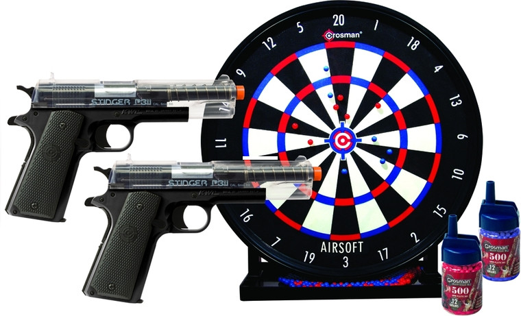 Crosman ASP311CDK Stinger Challenge - Kit (clear/ black) Spring Powered - ASP311CDK