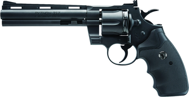 Colt 2254040 6" Python CO2 BB - Revolver, Polymer, 6-Shot, .177 Cal - 2254040