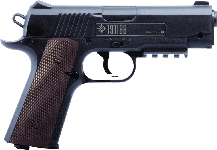 Crosman 40001 CO2 Powered - 1911-style BB Pistol, 20-shot - 40001