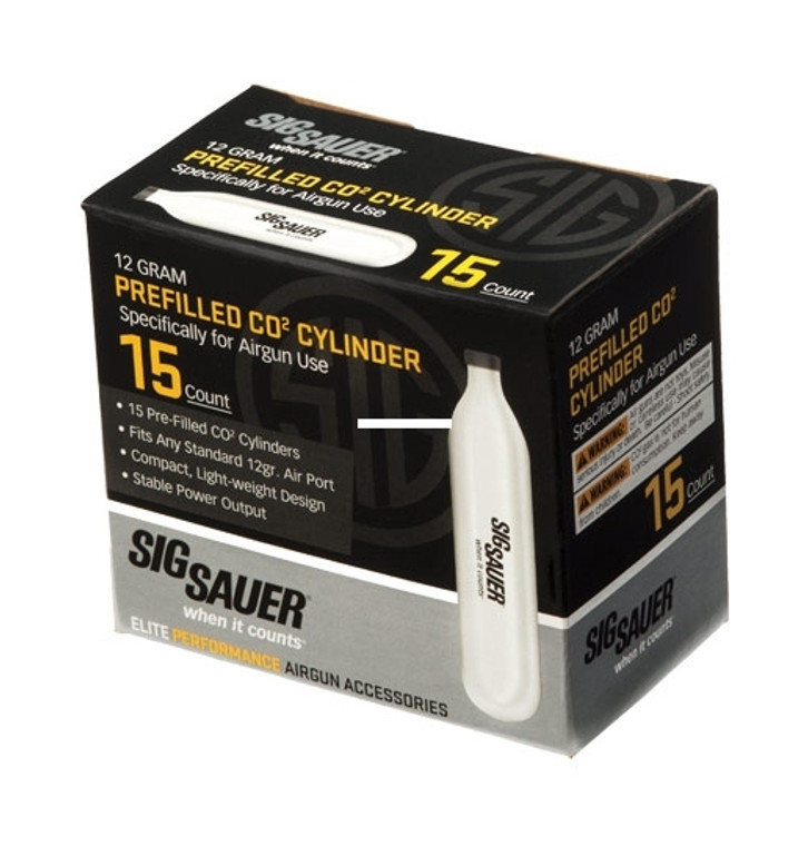 Sig Sauer AC-12-15 C02, 12 Gr, 15 - Pack - AC-12-15 Sig Sauer AC-12-15 C02, 12 Gr, 15 - Pack - AC-12-15