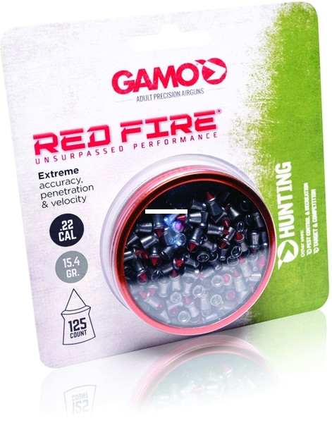 Gamo 632270454 Red Fire Airgun - Pellets, .22 cal, 14.5 gr, Polymer - 632270454