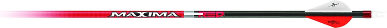 Carbon Express 50755 Maxima Red - Arrows 250 Blazer Vanes Bulk 36Pk - 50755