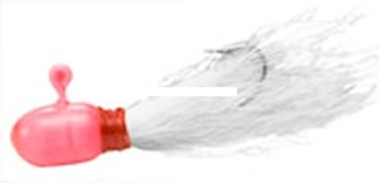 K&E P12-A Pinkies Bucktail Lure - Size 12, Pink/White, Size 12 - P12-A K&E P12-A Pinkies Bucktail Lure - Size 12, Pink/White, Size 12 - P12-A