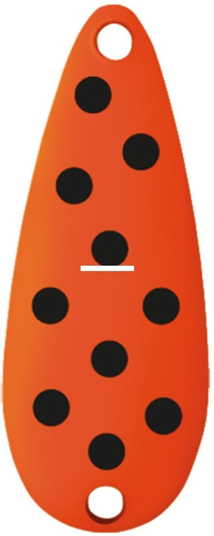 Worth 40769 Chippewa Spoon, 5/16 oz - Fluorescent Orange/Black Spots - 40769 Worth 40769 Chippewa Spoon, 5/16 oz - Fluorescent Orange/Black Spots - 40769
