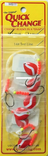 Quick Change WS11 Single Hook 60" - Crawler Harness, #2 Blk N Hook, Sz2 - WS11