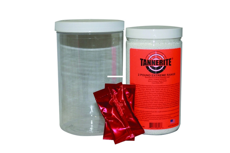 Tannerite 2ET Binary Exploding - Target, Single 2Lb One Big Boom - 2ET