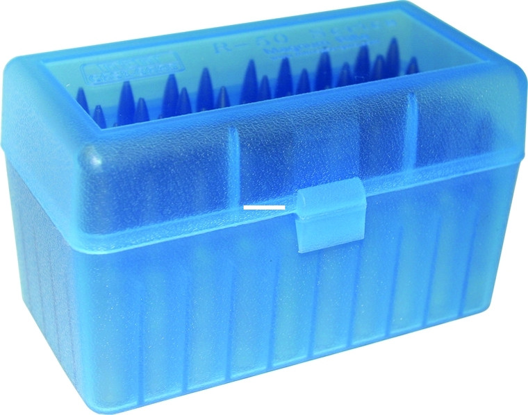 MTM RLLD-50-24 Case-Gard Ammo Box - 50 Round Flip-Top 375 Rem UM 375 - RLLD-50-24