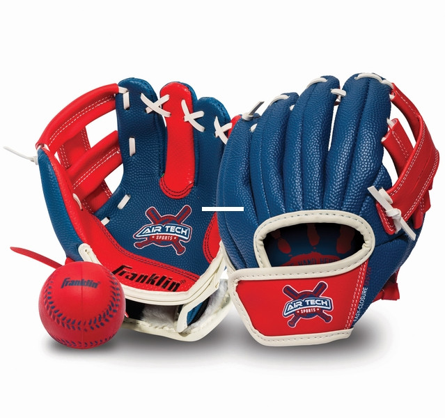 Franklin 22880 8.5" Air Tech - NVY/RED Glove & Ball - 22880