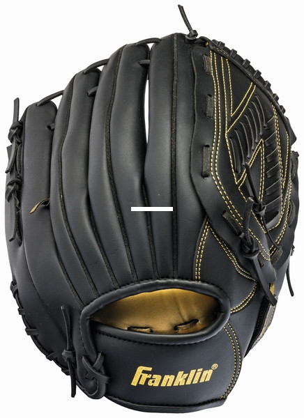 Franklin 22631 13" Fieldmaster - BLK/GLD Ball Glove - 22631