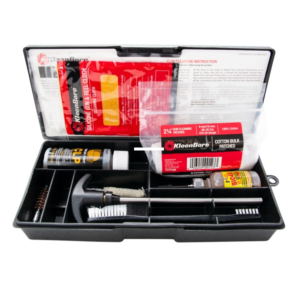 KleenBore PS50 Tactical Maint. Kit - .38/.357/ 9mm Semi-Autos/Revolvers - PS50