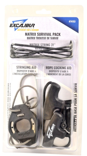 Excalibur 74153 Matrix Survival - Pack Matrix String, Rope Cocking - 74153