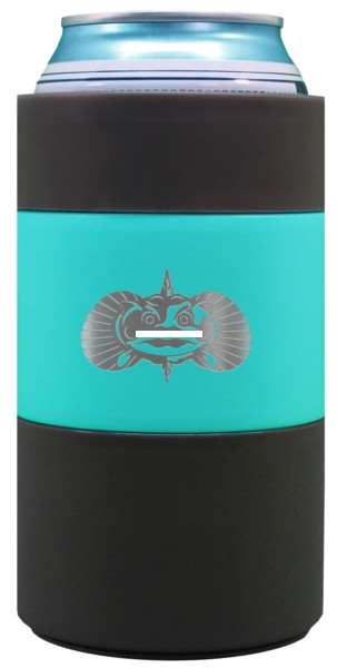 Toadfish TFCCOOLER-TEAL Non-Tipping - Can Cooler, Stainless Steel - Teal - TFCCOOLER-TEAL
