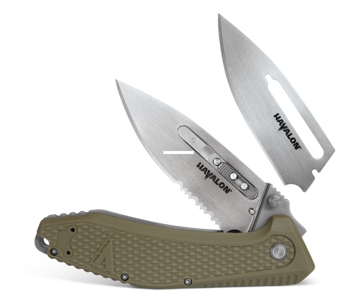 HAVALON XTC-REDI-G REDI EDC - Replacable Blade Folding Knife, 1 - XTC-REDI-G